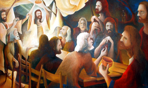 Last Supper - Painting By Tyrus McCormick
